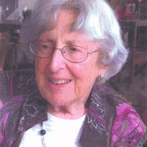 Jeanne Thöni 89 jährig