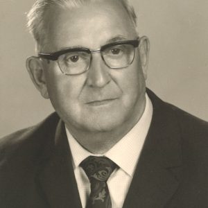 Thöni Passfoto 1977 zum 80. Geburtstag (Brienz)