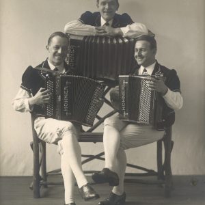 Thöni im Trio mit Bolzhuber und Vuagniaux ca 1920