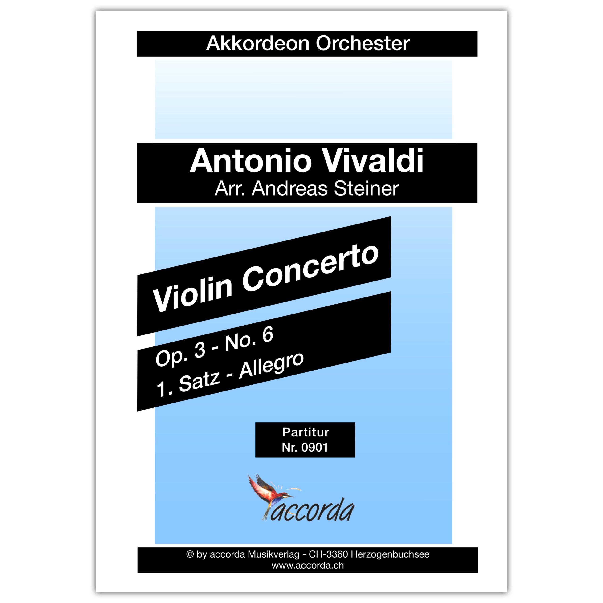 Violinconcerto Op.3 No. 6 - 1. Satz - Allegro