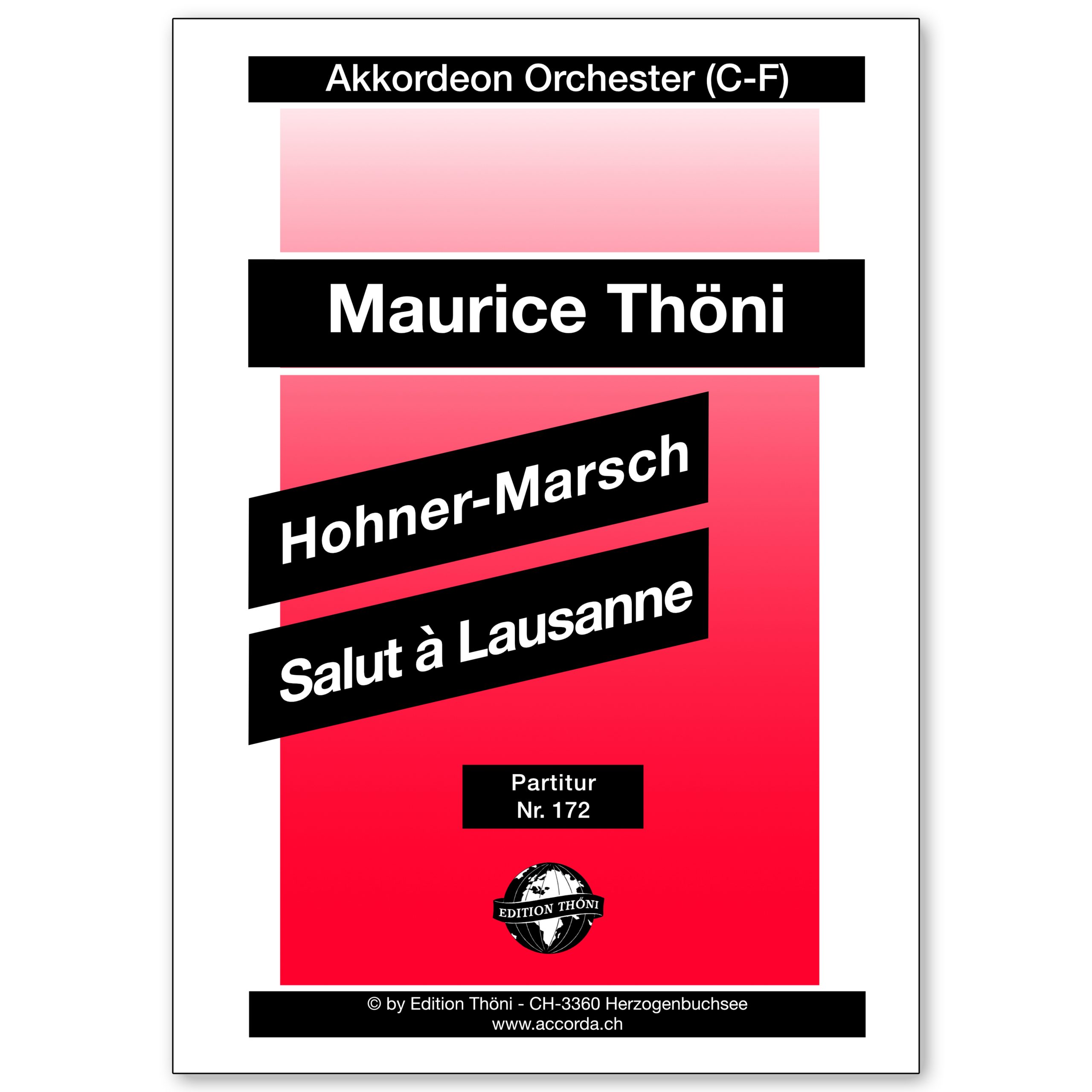 Hohner-Marsch / Salut à Lausanne