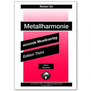 Noten für Metallharmonie